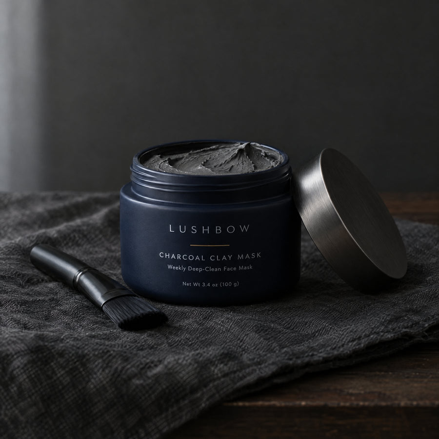 Charcoal Clay Mask front