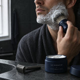 Charcoal Waffle Towel Set in use